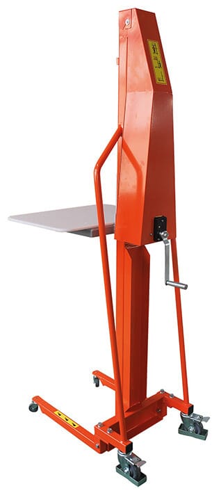 Gerbeur manuel positionneur de travail 200 kg