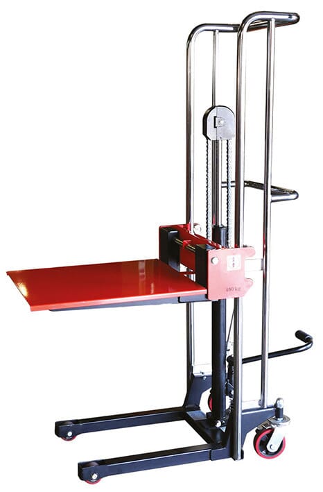 Gerbeur manuel 400 kg hauteur d'élévation 1700 mm