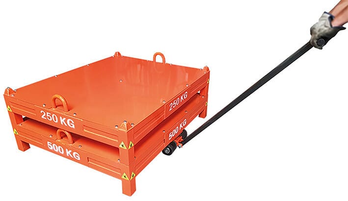 Rouleur à timon 6000 kg