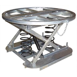 Table élévatrice à niveau constant galvanisée plateau rotatif 2000 kg