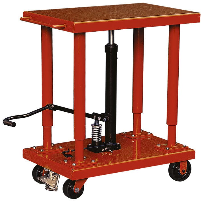 Table hydraulique de mise à niveau 900 kg dimensions 1220 x 815 mm