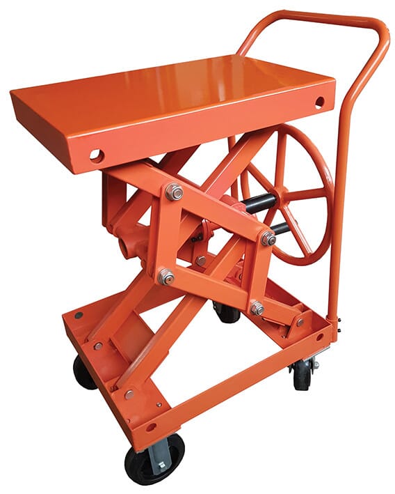 image cover Table élévatrice manuelle à manivelle 250 kg