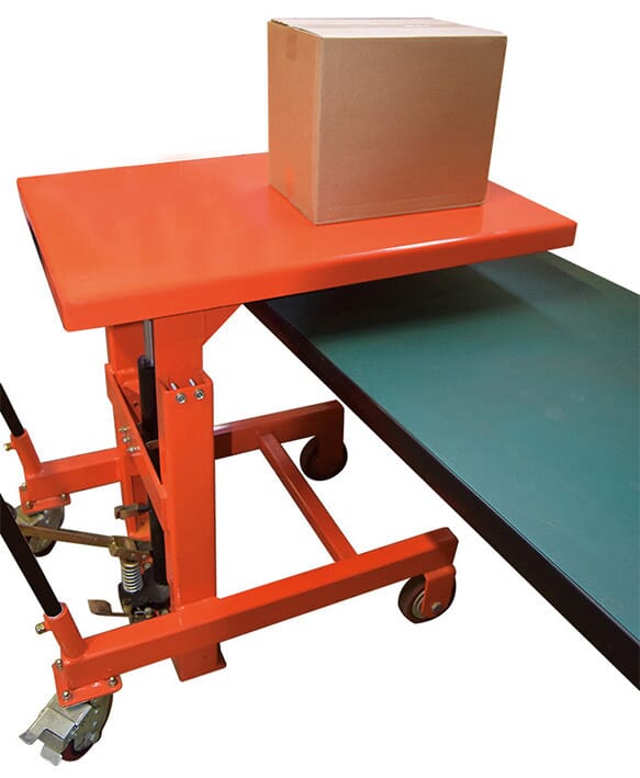 Table élévatrice manuelle encastrable 900 kg