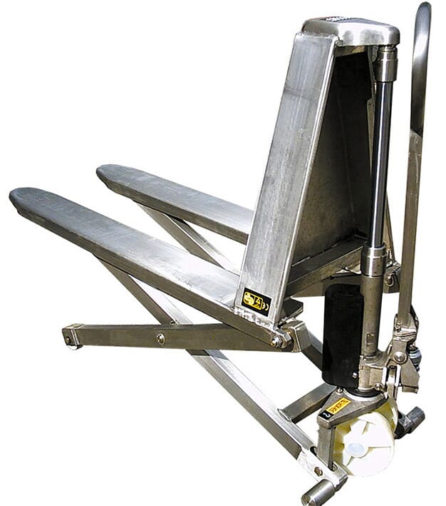 image cover Transpalette manuel haute levée inox 316...