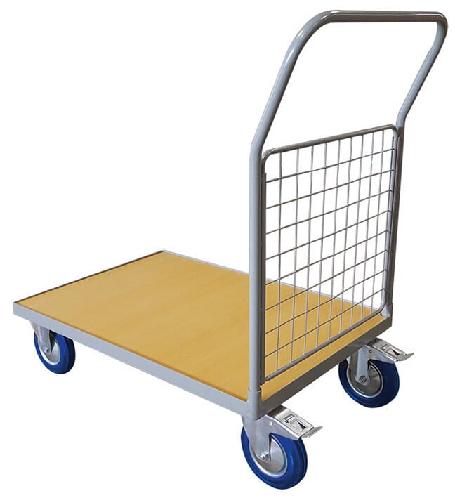 image cover Chariot plateau bois 500 kg avec dossier...