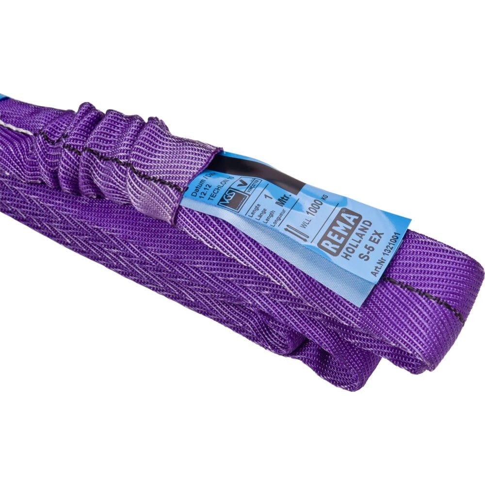 S 5 EX 1 TON VIOLET 1500MM ÉLINGUE RONDE EN POLYESTER