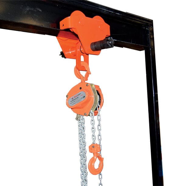 Chariot porte palan manuel 10000 kg