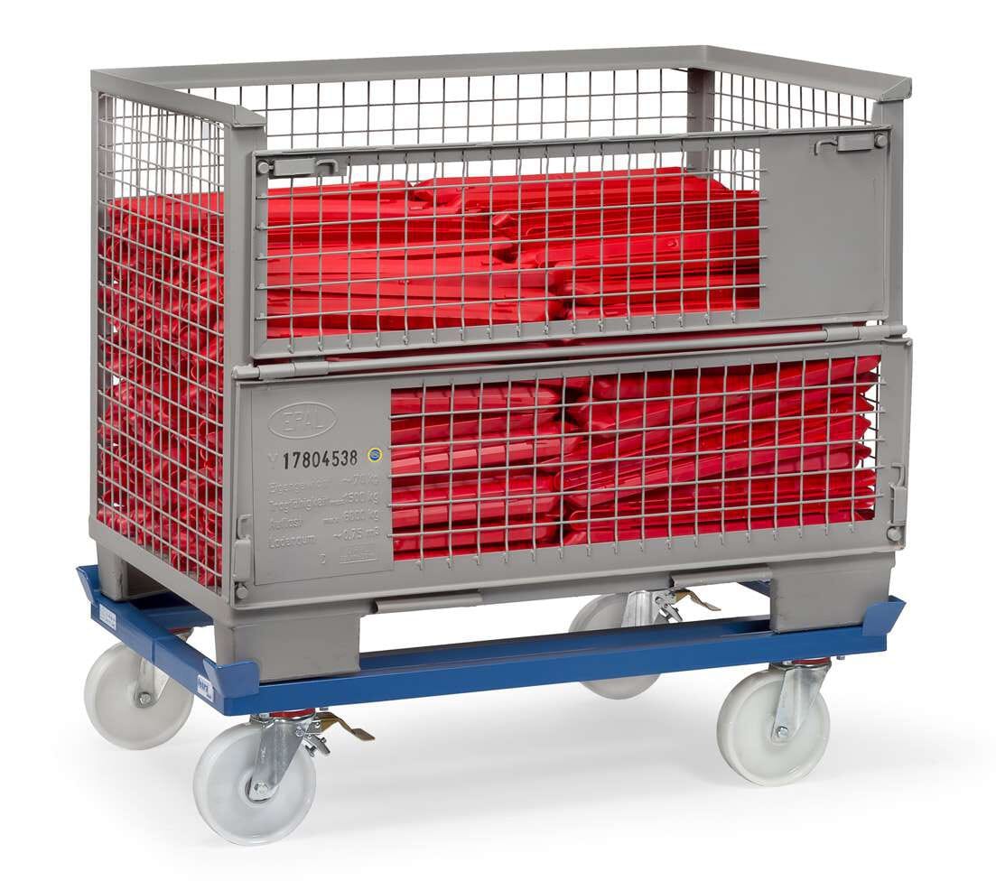 Rouleur de palette en acier