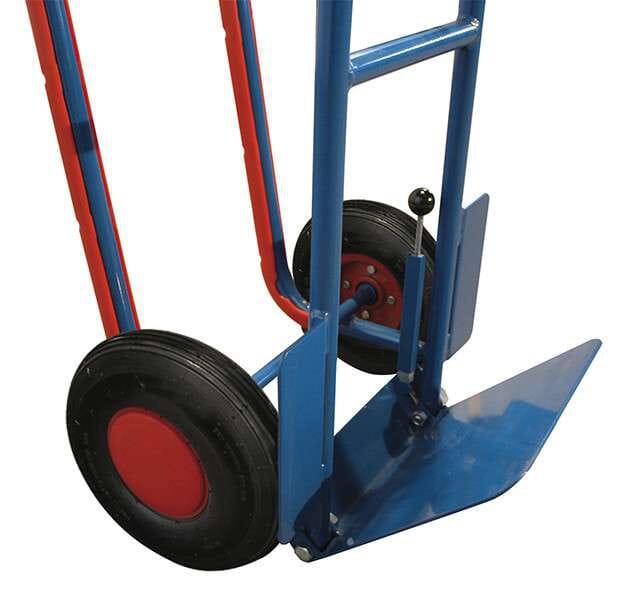 Diable en tube d'acier avec pelle repliable