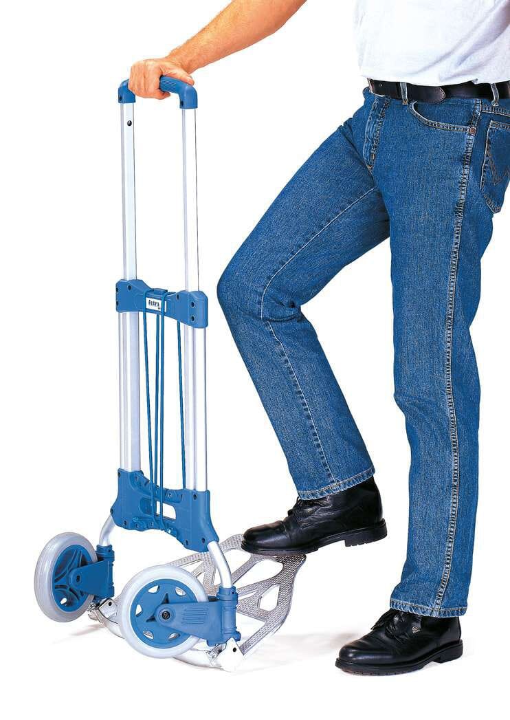 Diable pliant en alu et plastique