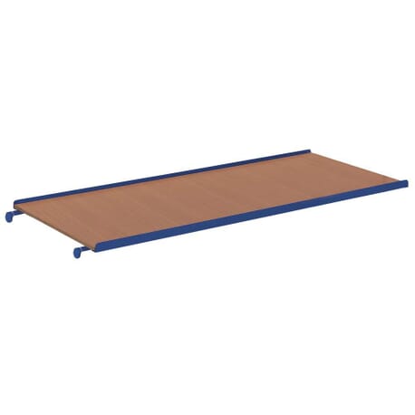 Étagère MDF décor hêtre pour chariot à étagères Étagère MDF décor hêtre pour chariot à étagères