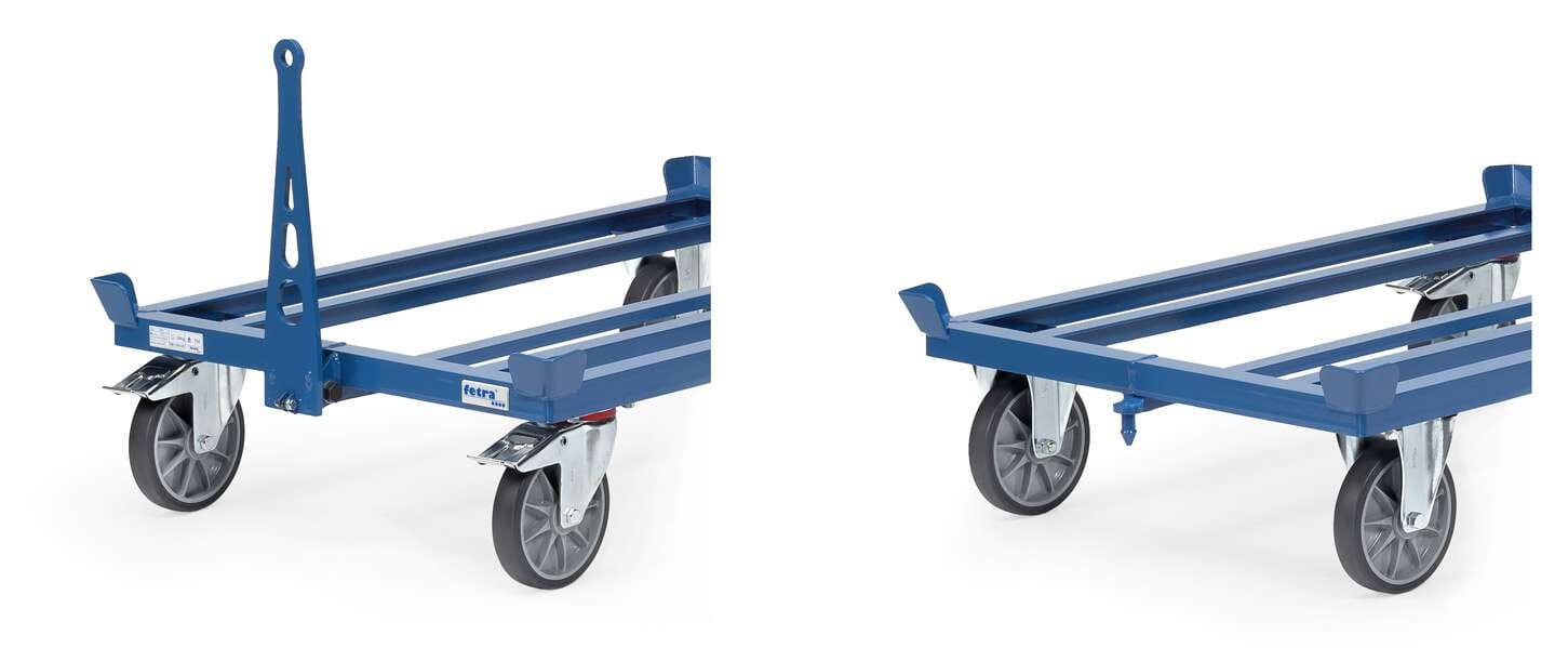 Timon et broche d'attache