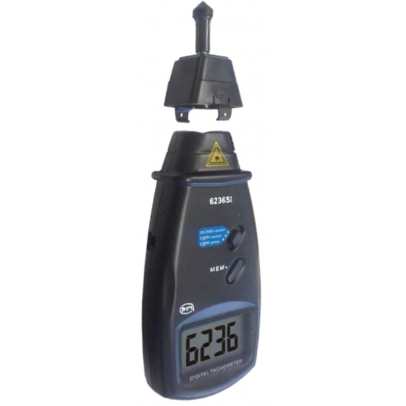 Tachymètre optique et mécanique