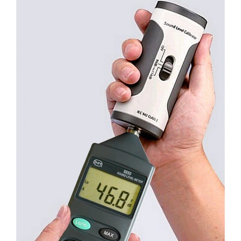 Calibrateur 94dB et 114dB pour sonomètre