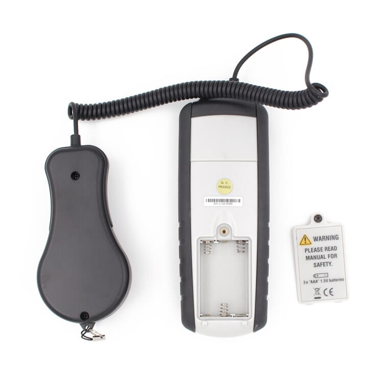 Luxmètre intérieur/extérieur, mesure jusqu'à 400 000 Lux