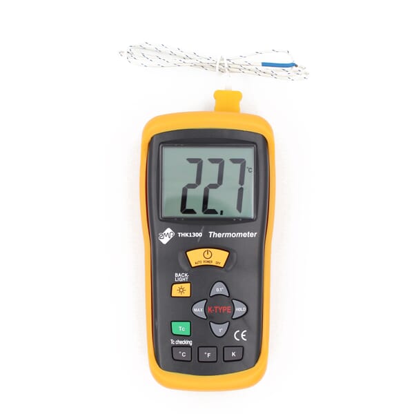 Thermomètre digital avec sonde de capteur +250°C