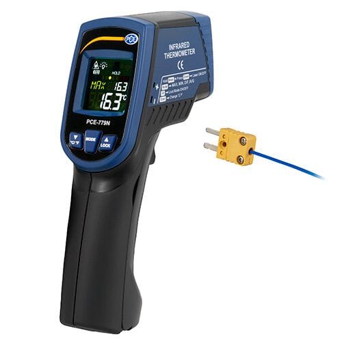 Thermomètre à sonde et infrarouge PCE-779N