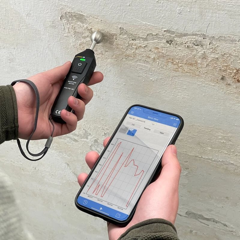 Appareil de mesure d'humidité PCE-PMI 1BT