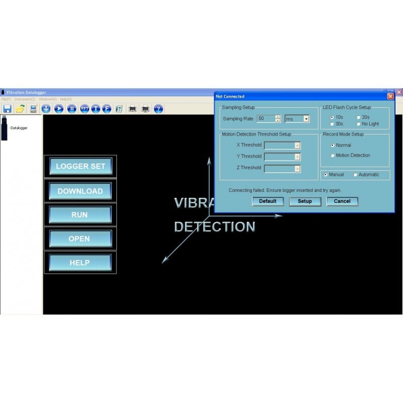 Enregistreur autonome de vibrations