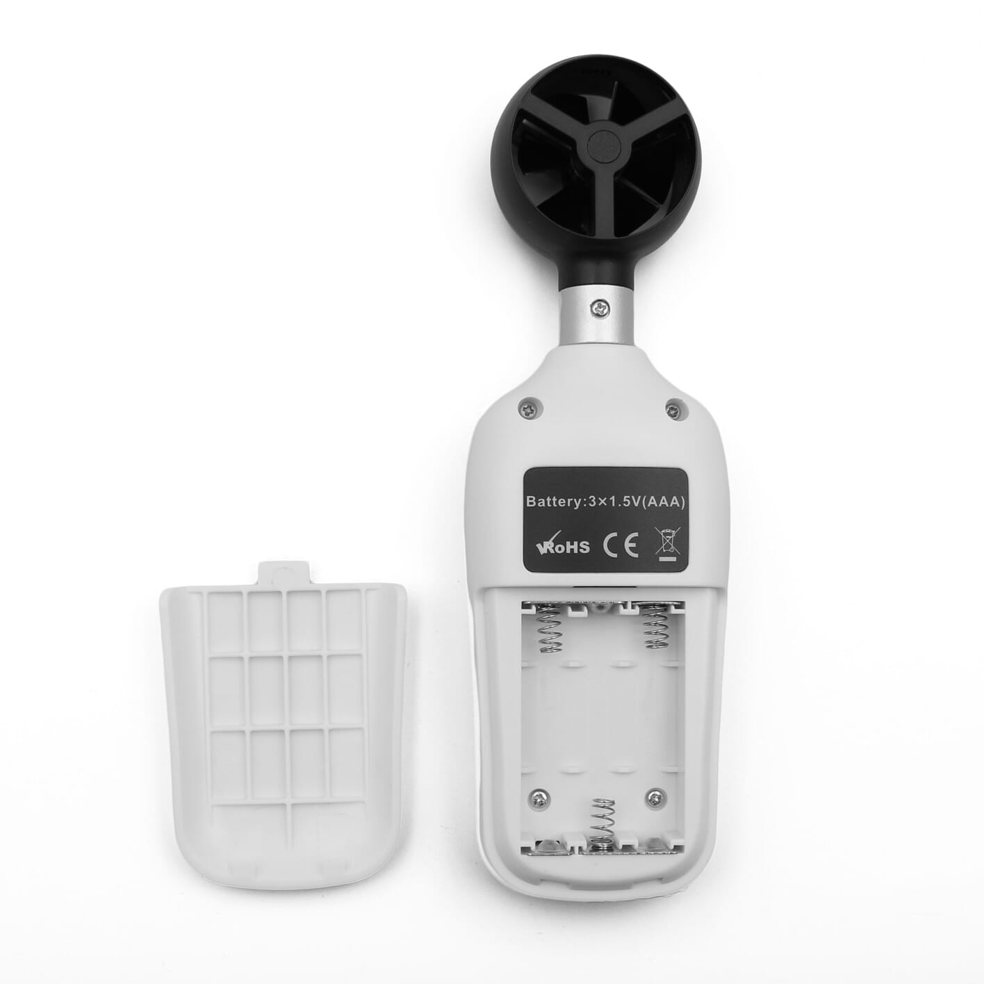 Thermo-anémomètre compact, mesure de 0.4 à 30 m/s