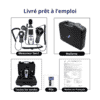 Mesureur 5en1, son, lumière, humidité, température et anémométrie