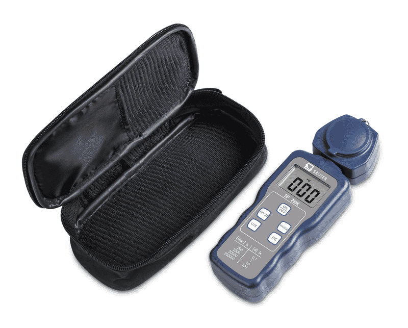 Luxmètre pour une mesure précise jusqu'à 200 000 lux