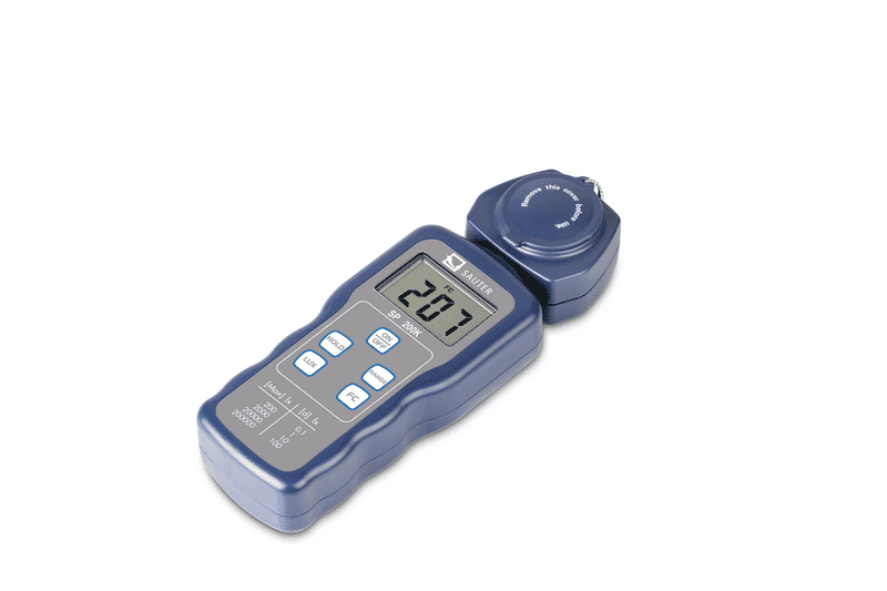 Luxmètre pour une mesure précise jusqu'à 200 000 lux