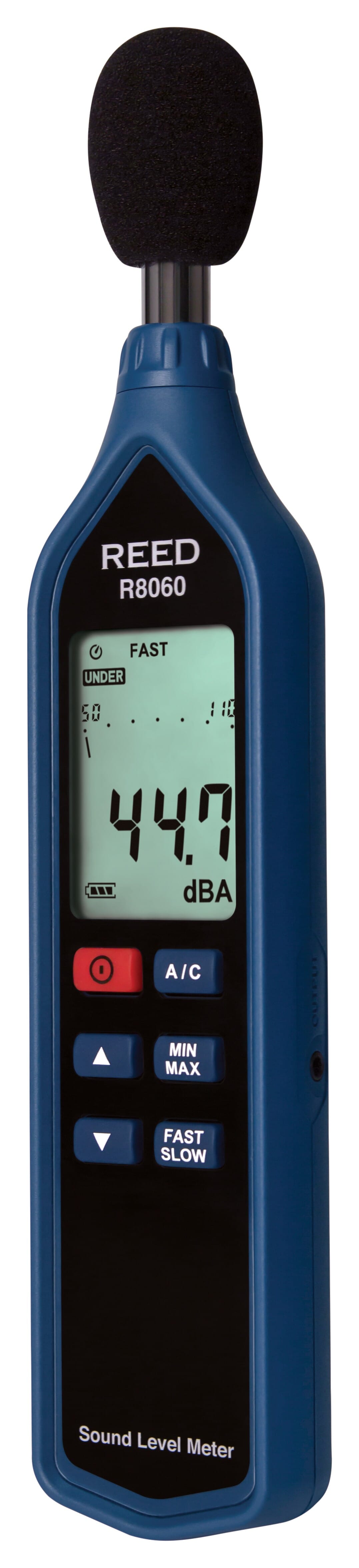 REED R8060 Sonomètre avec diagramme à barres, 30 à 130 dB