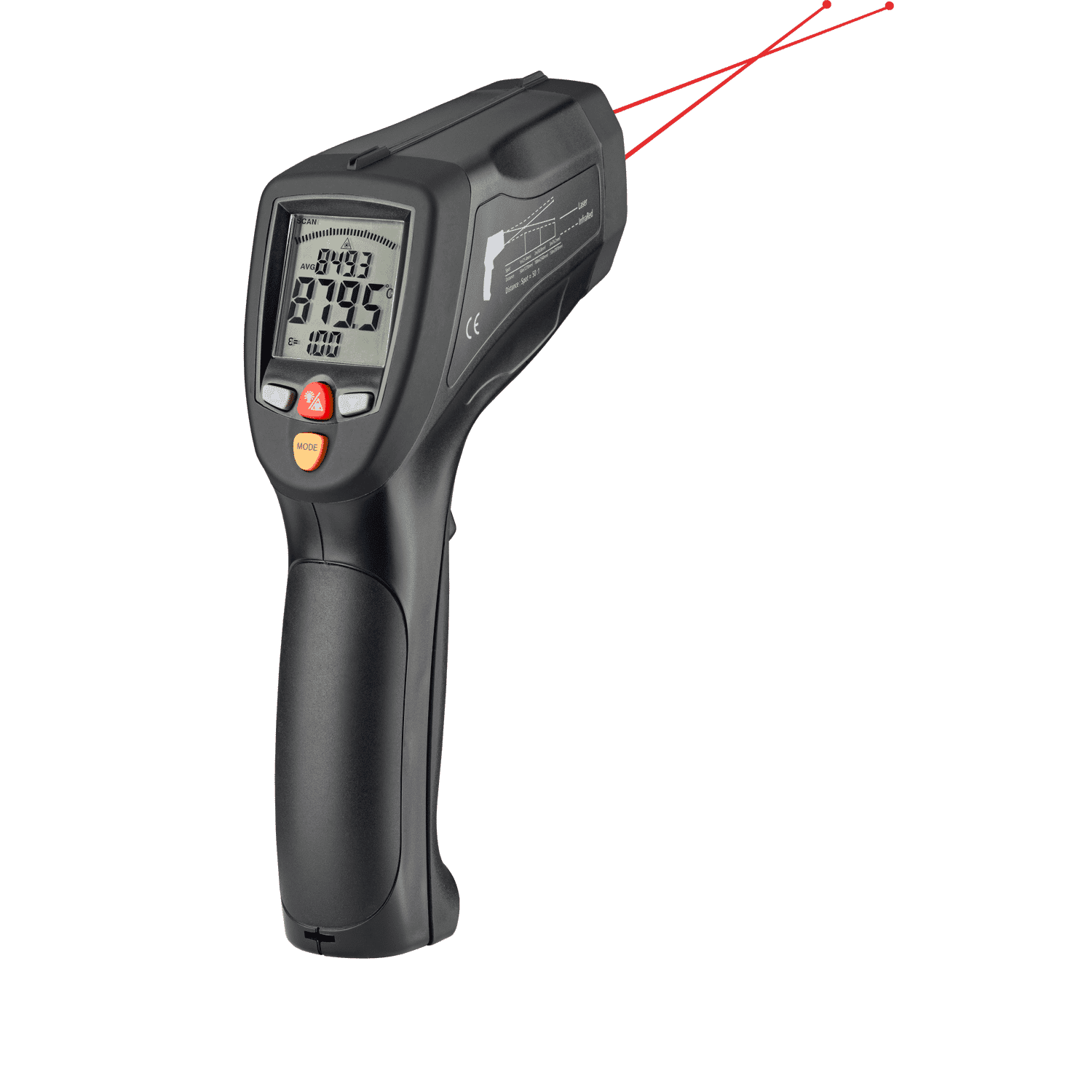 THERMOMETRE INFRAROUGE FIRT 1600 DATA