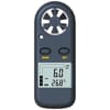 Thermo-anémomètre digital de poche, mesure de 0.2 à 25 m/s