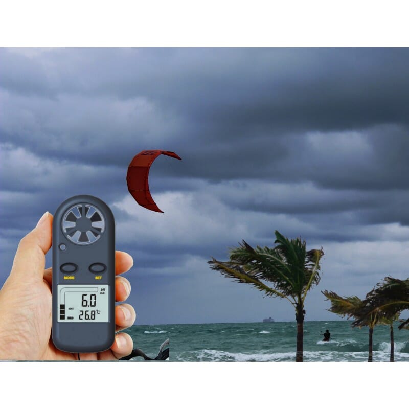 Anemomètre / Thermomètre digital de poche