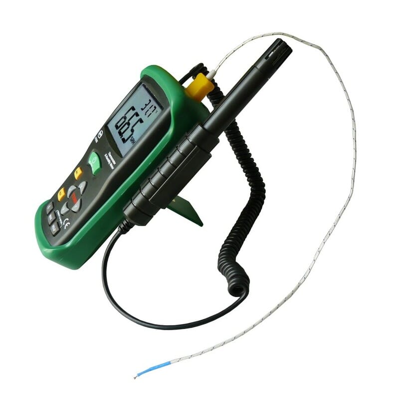 Double thermomètre - Type K - Hygromètre