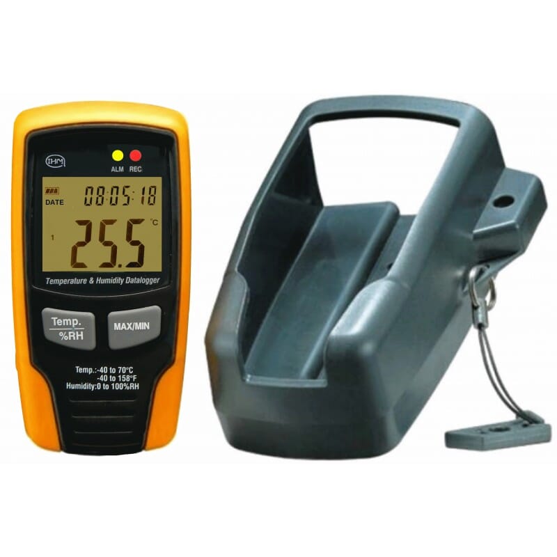 Enregistreur Thermomètre / Hygromètre autonome - USB - Avec affichage