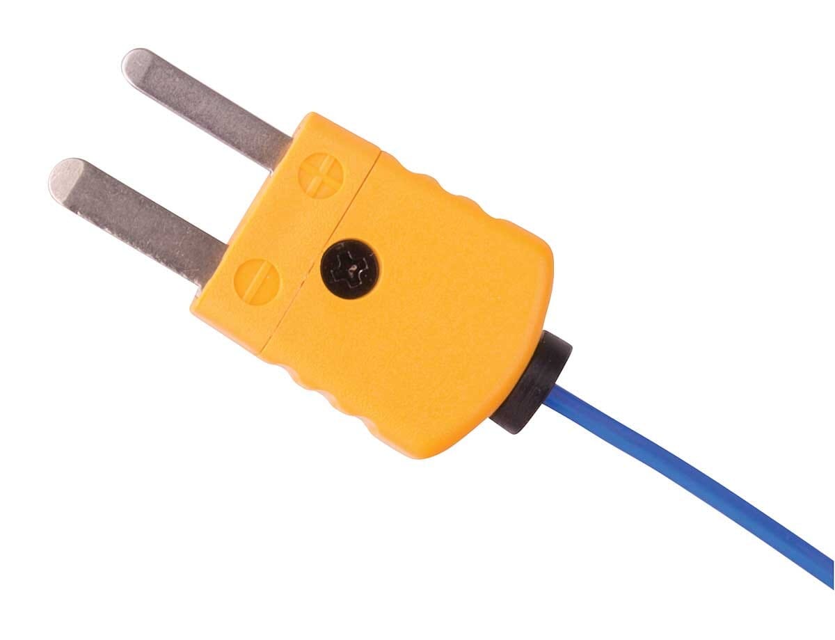 Sonde à fil thermocouple perlé, type K, mesure de 40 à 250°C