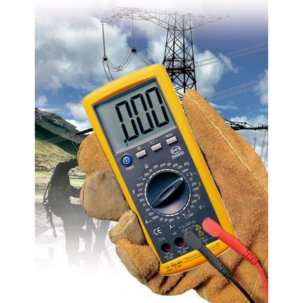 Multimètre digital avec sonde température type K – BUREAU LOUKOUS